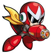 Proto Man in Street Fighter x All Capcom