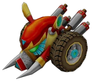 Crash Roader in Mega Man X7.