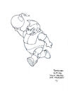 Bomb Man Captain N Production Sketch