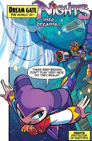 The world of NiGHTS into Dreams..