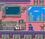 Dr. Light's lab in Mega Man 7