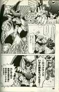 Bass uses the Super Adapter in the manga Mega Man Megamix.