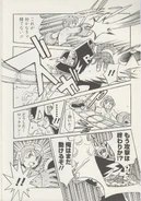 Mega Man using Rolling Cutter in Mega Man Megamix.