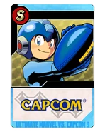 Mega Man Card from Ultimate Marvel vs. Capcom 3's "Heroes and Heralds" mode.