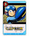 Mega Man Card from UMvC3's "Heroes and Heralds" mode