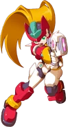 MMZXAdventAile ModelZX.png (1.97 MB) Aile with Model ZX in Mega Man ZX Advent.