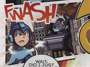 Mad Grinder cameo in Mega Man #20.