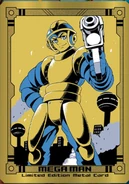 Bad Box Art Mega Man Metal Card by Hitoshi Ariga included with the store-exclusive variant.[4]