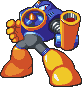 Air Man's CD database sprite from Mega Man & Bass.