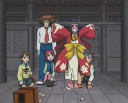 Ran's drunk reaction after hearing the temple's guardian deity statue was stolen.