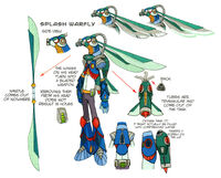 Concept art of Splash Warfly.