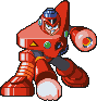 Gravity Man's CD database sprite from Mega Man & Bass.