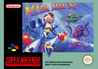 Mega Man X European Box Art