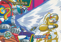 Blizzard Buffalo in the Rockman X3 Carddass.