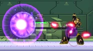 χ -kai- using Ultimate Armor's Plasma Charge Shot