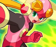 MMBN4RollBattleChip.jpg (221 KB) Mega Man Battle Network 4 Battle Chip art.