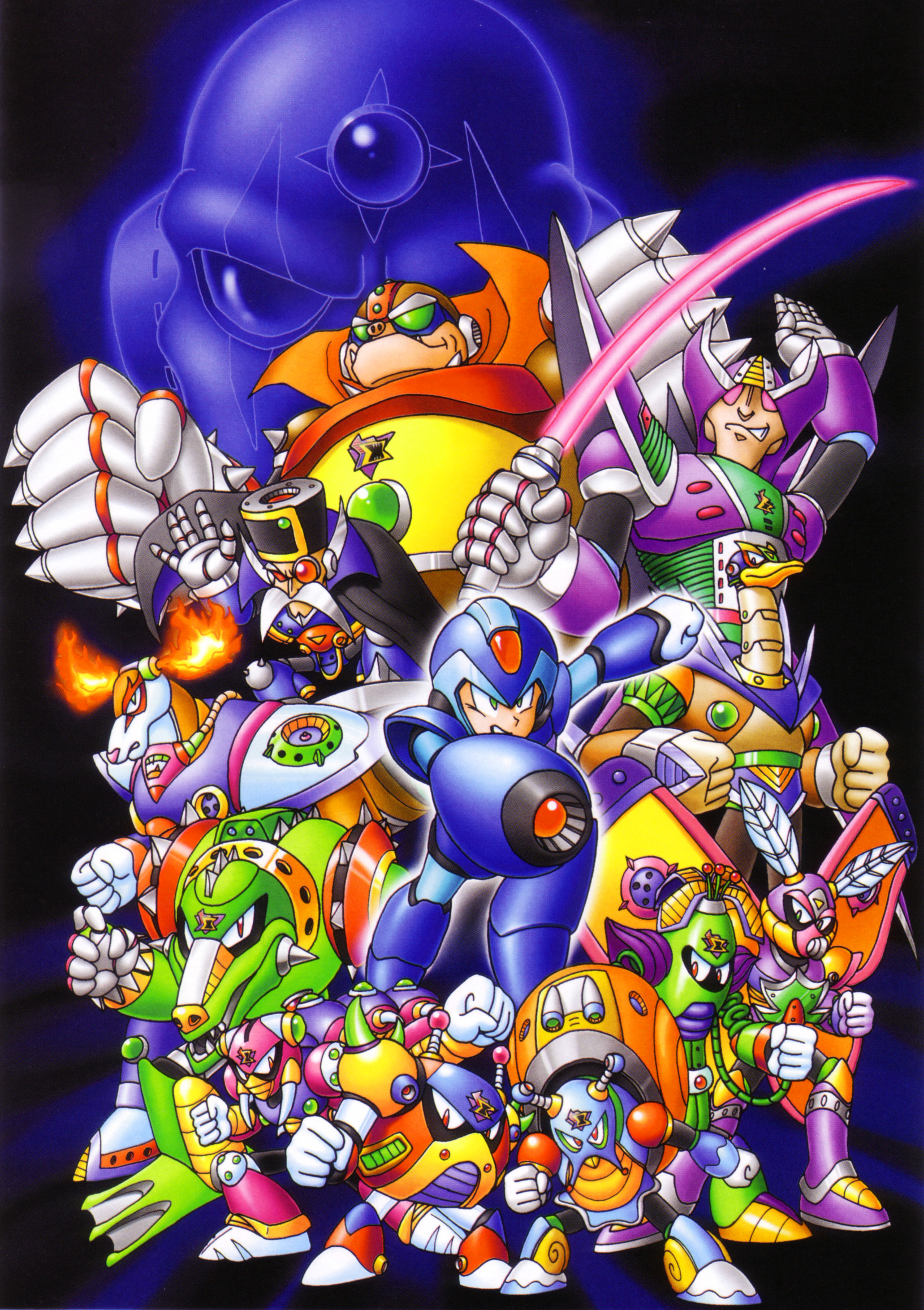 mega man x2 boss order