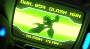 Slash Man's silhouette in the Super Smash Bros. for Nintendo 3DS / Wii U trailer