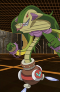 Beast Form Zoano SnakeMan full body.