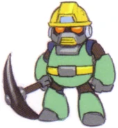 Concept art from Mega Man Maverick Hunter X.
