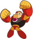 Guts Man in Rockman Go Go!