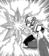 Shurikein in the Rockman X3 manga