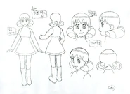 Ms. Yuri (disguised) sketch.jpg (192 KB) Sketch of Ms. Yuri disguised as Ms. Mari.