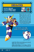 Ballade's profile from the Mega Man: Robot Master Field Guide.