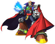 In the cancelled game Rockman Online.