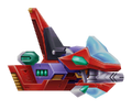 Unused Ride Chaser Adion 3D model in Mega Man X DiVE.