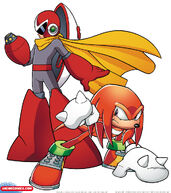 The Rivals Collide - Proto Man & Knuckles