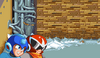 Mega Man, Proto Man In The Metro City Main Street(080404)