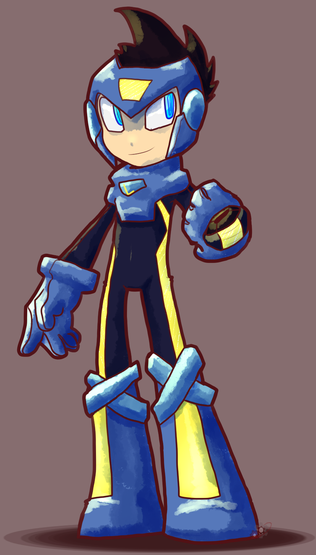 Megaman F Blast Character Mega Man Fanon Wiki Fandom