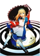 Teddie dressed as Alice in Persona 4