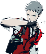 Akihiko's finishing touch (battle gear)