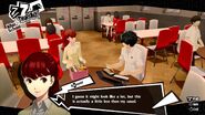 Kasumi Yoshizawa with the protagonist
