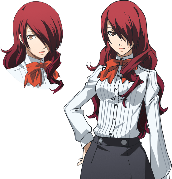 kirijou mitsuru and artemisia (persona and 1 more) drawn by 3four