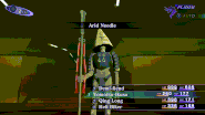 Yomutsu-Ikusa casting Arid Needle in Shin Megami Tensei III: Nocturne.