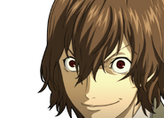 Akechi smiling eerily cut-in (unused)