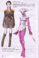 Sera and Varnani as they appear in Digital Devil Saga: Avatar Tuner 2