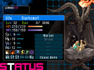 Baphomet as he appears in Devil Survivor 2