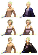 Kanji's in-game expressions