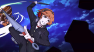 Yosuke Hanamura in the BlazBlue: Cross Tag Battle Opening