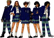 Yumi with the if... cast