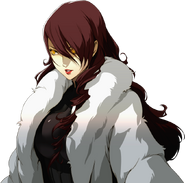 The Malevolent Entity taking the form of Shadow Mitsuru