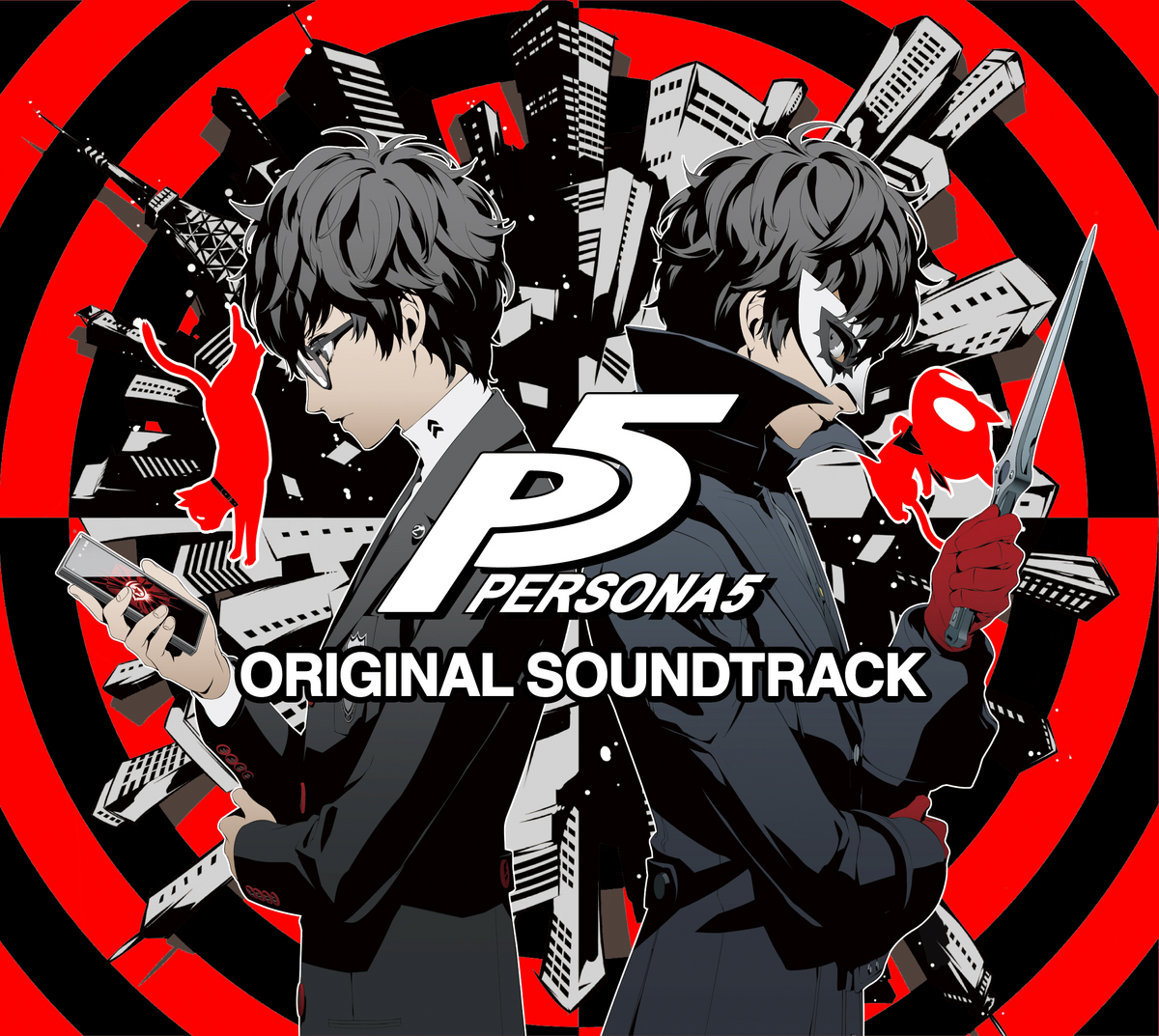 Persona 5 обложка. Persona 5 пластинка. Persona 5 OST. Persona 5 Original Soundtrack.