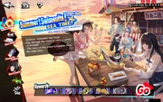 P5X Summer Swimsuits Sea Time event part 1