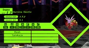 Burning Beetle, after being fully analyzed in the Steam version of Persona 4 Golden