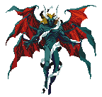 Спрайт Люцифера как дьявола в Shin Megami Tensei II
