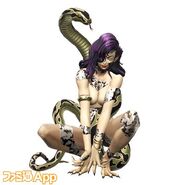 Lilith A as she appears in Shin Megami Tensei: Liberation Dx2